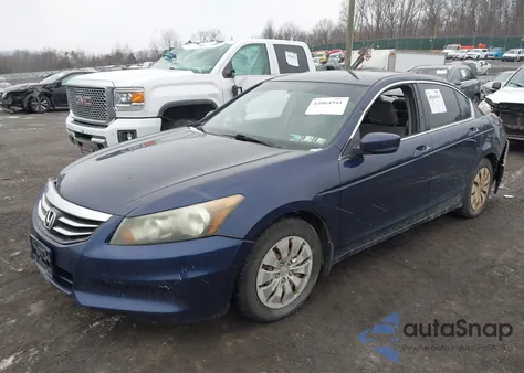 2012 Honda Accord 2.4 Lx из США, поврежденный, VIN 1HGCP2F36CA029394